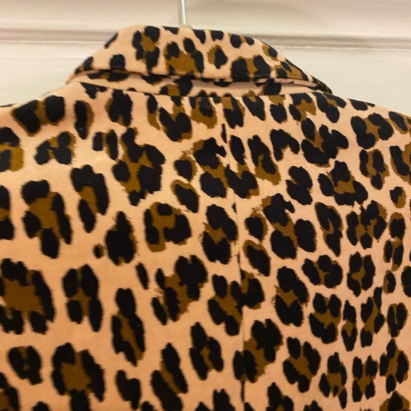 FRAME- classic cheetah-print Blazer/ leopard velvet blazer - Picture 14 of 16